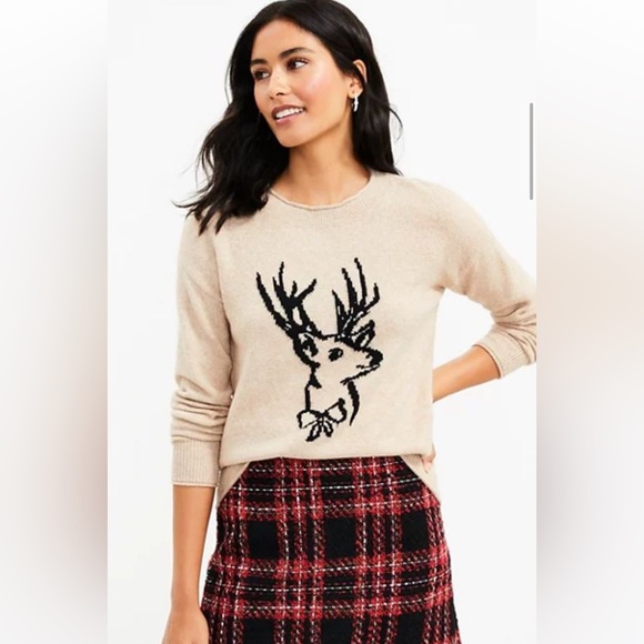 LOFT Other - NWT - LOFT - Reindeer Sweater Sze S